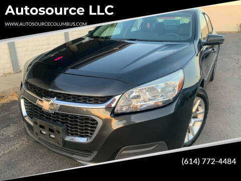 2014 Chevrolet Malibu for sale at Autosource LLC in Columbus OH