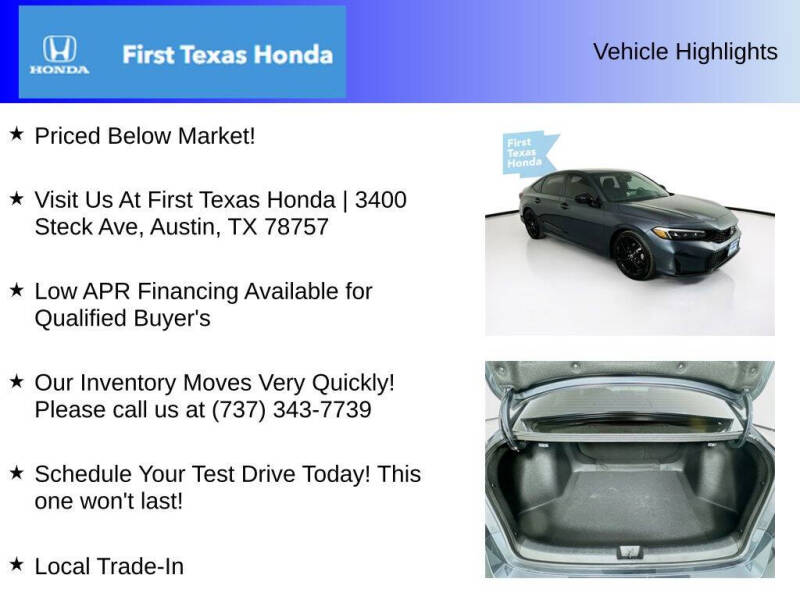 2026 Honda Civic Sport