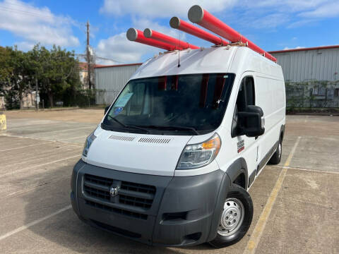 2018 RAM ProMaster for sale at M.I.A Motor Sport in Houston TX