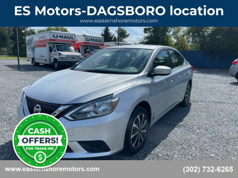 2017 Nissan Sentra for sale at ES Motors-DAGSBORO location in Dagsboro DE