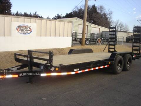 2022 83 X 20 IRON BULL HD EQUIPMENT HAULER for sale at Midwest Trailer Sales & Service in Agra KS