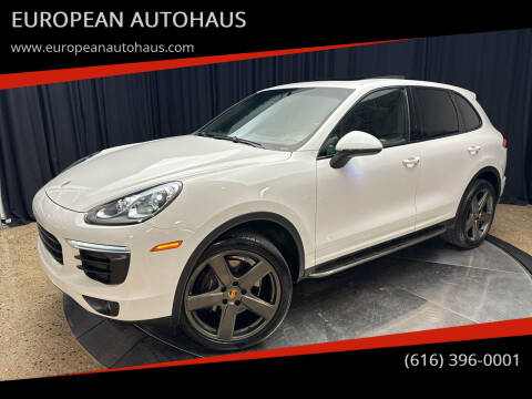 2016 Porsche Cayenne for sale at EUROPEAN AUTOHAUS in Holland MI