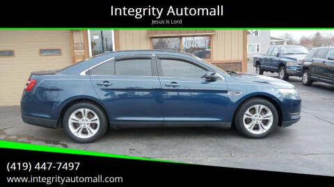 2016 Ford Taurus for sale at Integrity Automall in Tiffin OH