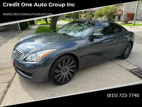 2009 Infiniti G37 Coupe for sale at Credit One Auto Group inc in Joliet IL