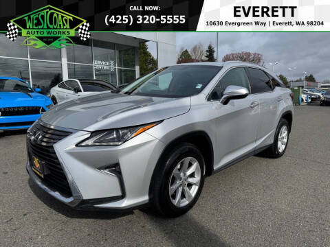 2016 Lexus RX 350 for sale at West Coast AutoWorks in Everett WA