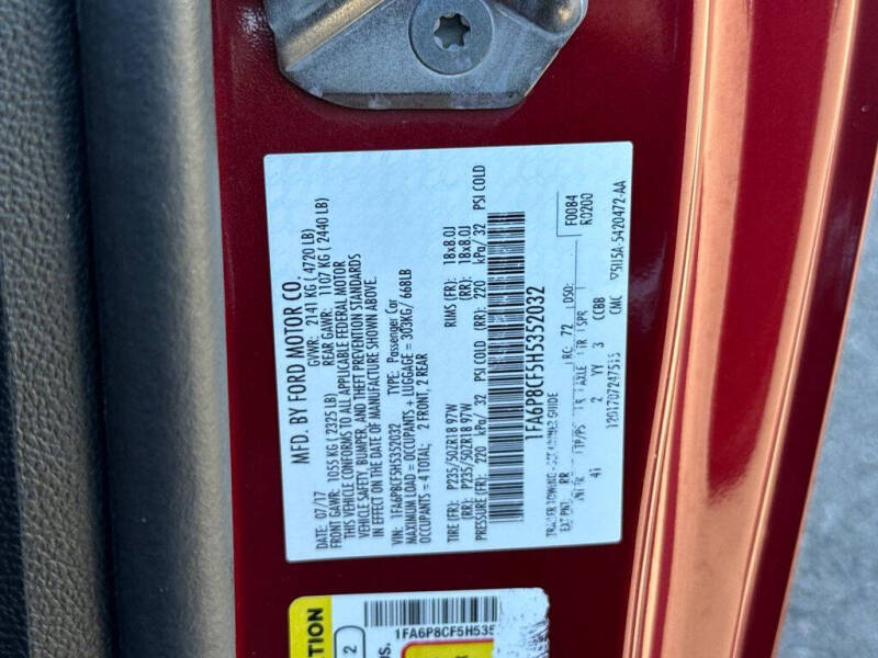 2017 Ford Mustang GT Premium