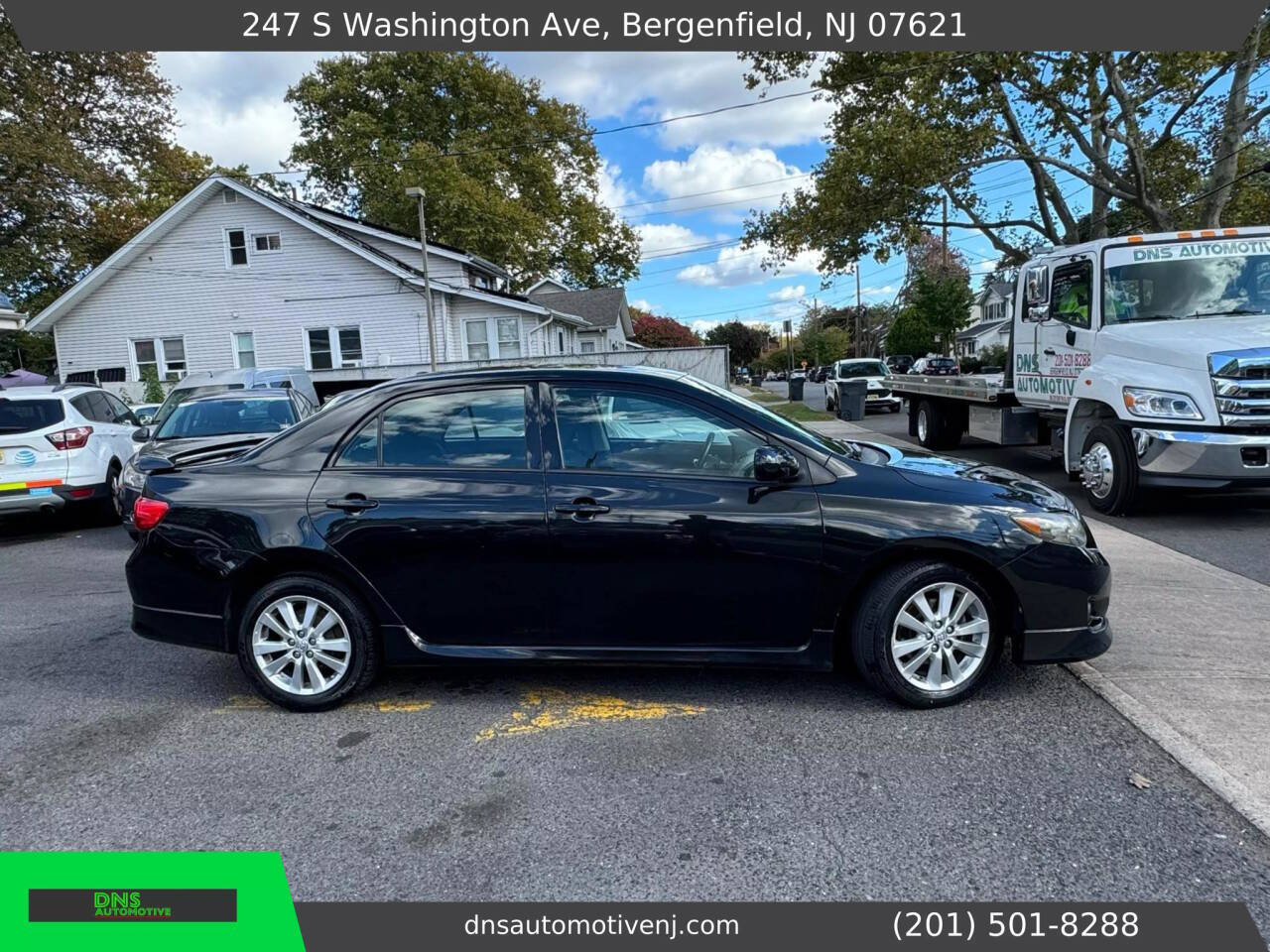 2009 Toyota Corolla for sale at DNS Automotive Inc. in Bergenfield, NJ