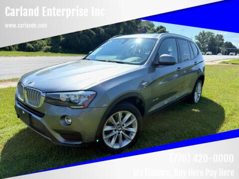 2017 BMW X3 sDrive28i