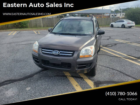 2007 Kia Sportage for sale at Eastern Auto Sales Inc in Essex MD