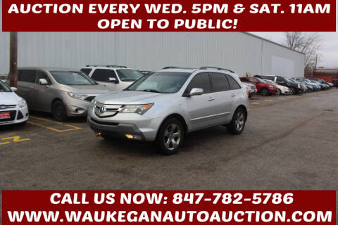 2008 Acura MDX for sale at Waukegan Auto Auction in Waukegan IL