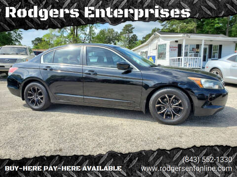 2010 Honda Accord for sale at Rodgers Enterprises in North Charleston SC