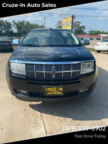 2008 Lincoln MKX for sale at Cruze-In Auto Sales in East Peoria IL