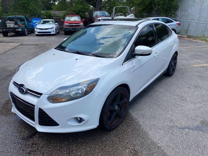2014 Ford Focus for sale at 4 Girls Auto Sales in Houston TX