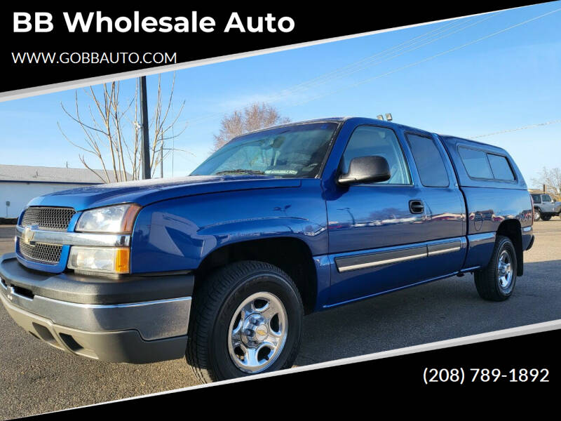 2003 Chevrolet Silverado 1500 for sale at BB Wholesale Auto in Fruitland ID