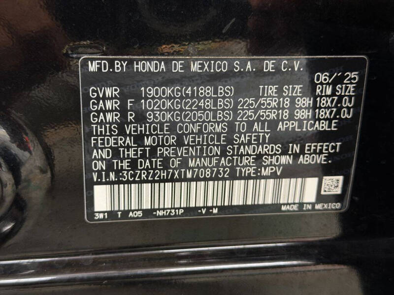 2026 Honda HR-V EX-L