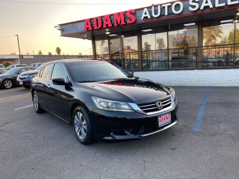 2015 Honda Accord for sale at Adams Auto Sales CA in Sacramento CA