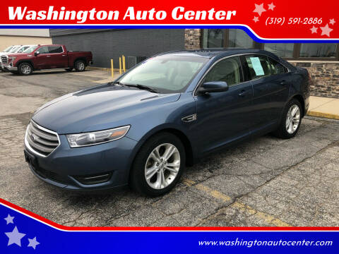 2018 Ford Taurus for sale at Washington Auto Center in Washington IA