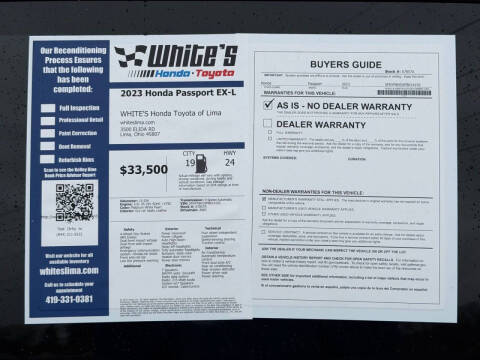 2023 Honda Passport EX-L