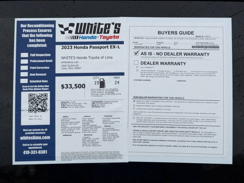 2023 Honda Passport EX-L