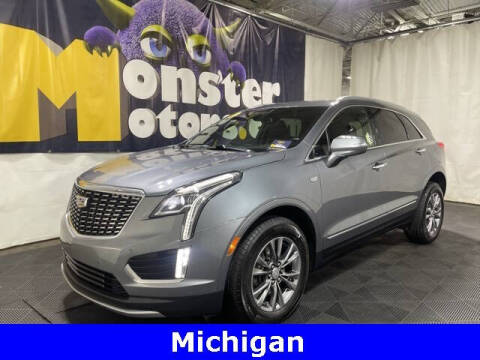 2021 Cadillac XT5 for sale at Monster Motors in Michigan Center MI