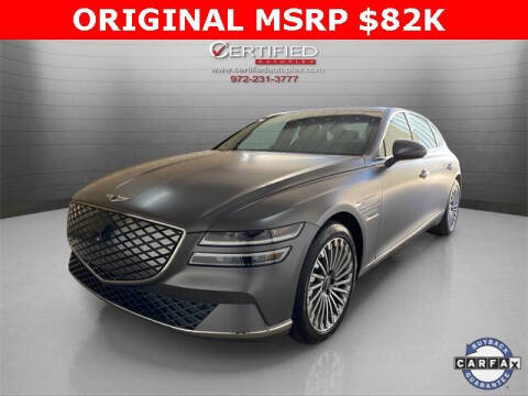 2023 Genesis Electrified G80 for sale at CERTIFIED AUTOPLEX INC in Dallas TX