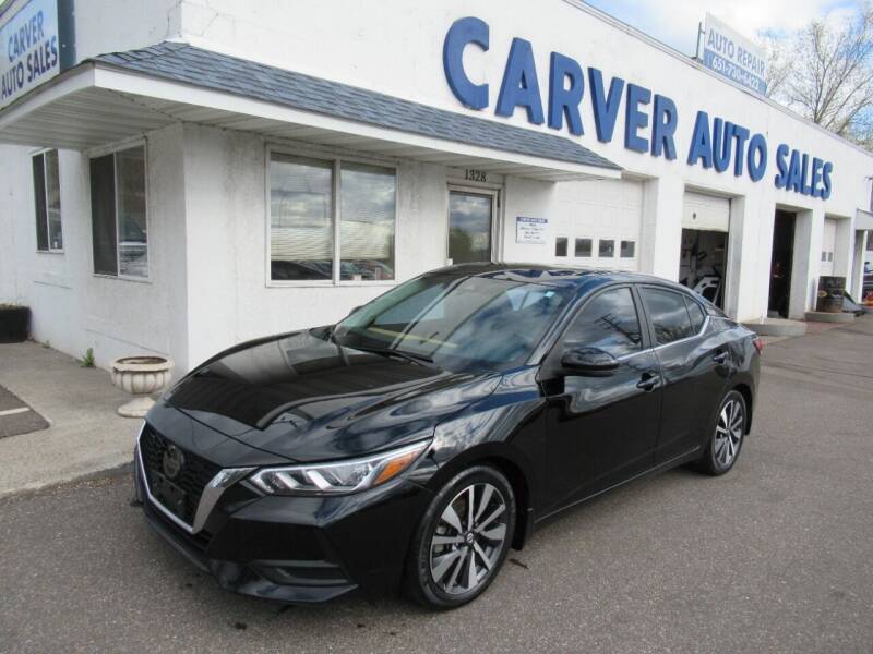 2021 Nissan Sentra for sale at Carver Auto Sales in Saint Paul MN