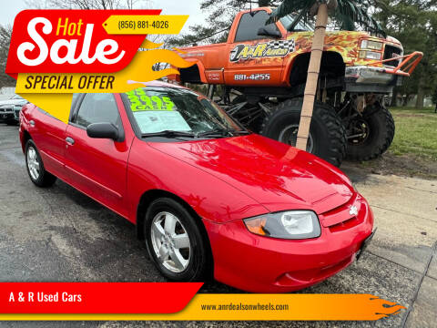2003 Chevrolet Cavalier for sale at A & R Used Cars in Clayton NJ