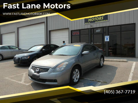 2008 Nissan Altima for sale at Fast Lane Motors in Oklahoma City OK