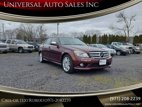 2008 Mercedes-Benz C-Class for sale at Universal Auto Sales in Salem OR