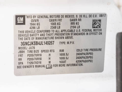 2018 Chevrolet Trax LS