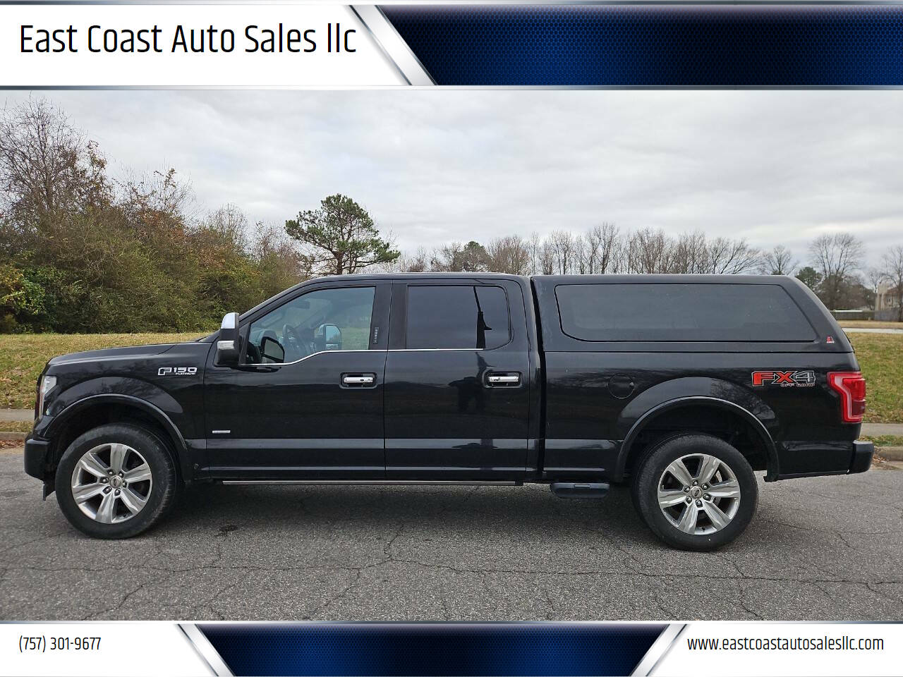 2017 Ford F-150 Platinum SuperCrew LB 4WD