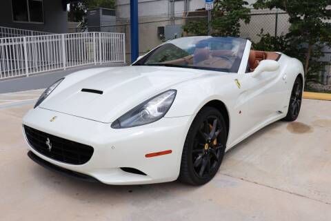 2012 Ferrari California for sale at PERFORMANCE AUTO WHOLESALERS in Miami FL