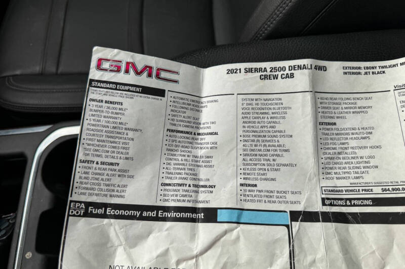 2021 GMC Sierra 2500HD Denali