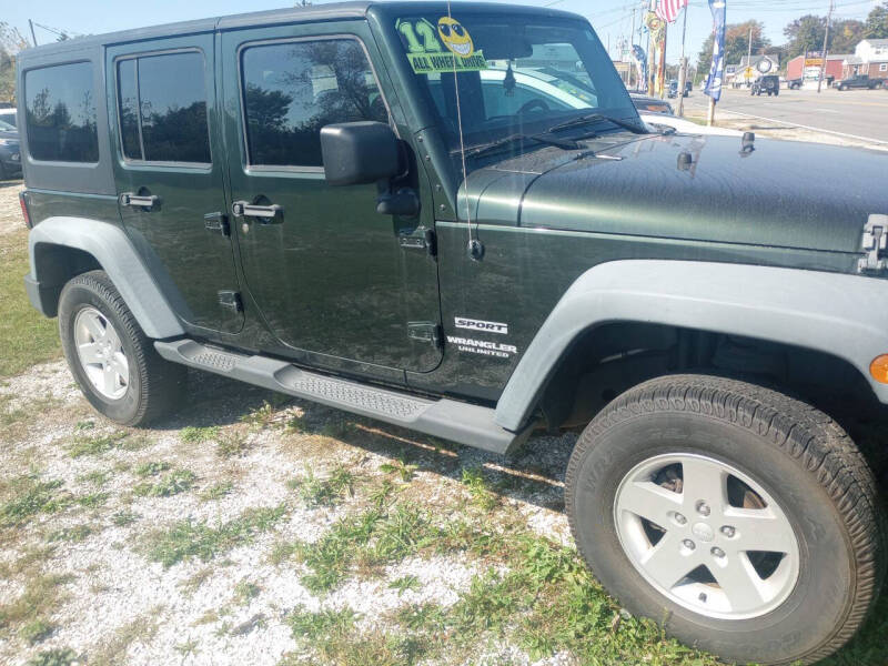 2012 Jeep Wrangler Unlimited Sport photo 3