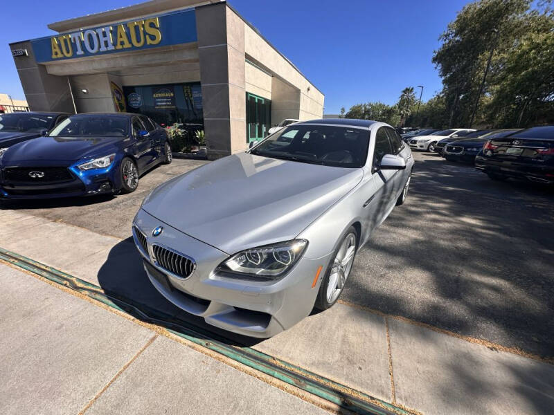2014 BMW 6 Series for sale at AutoHaus in Loma Linda CA