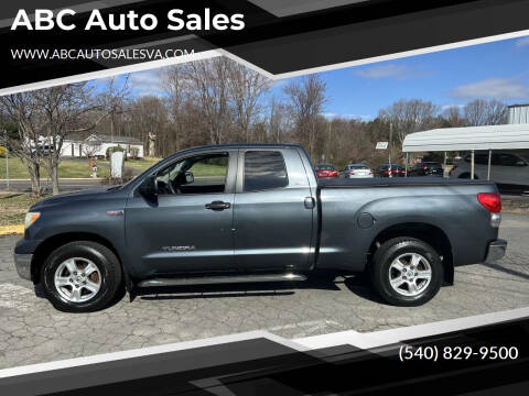 2008 Toyota Tundra for sale at ABC Auto Sales in Culpeper VA