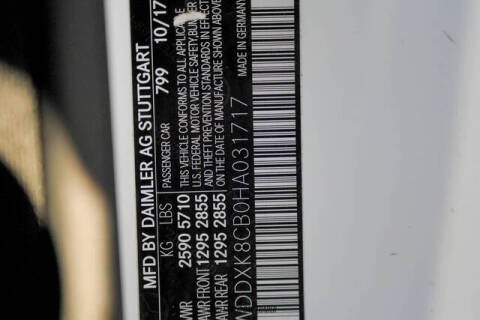 2017 Mercedes-Benz S-Class S 550