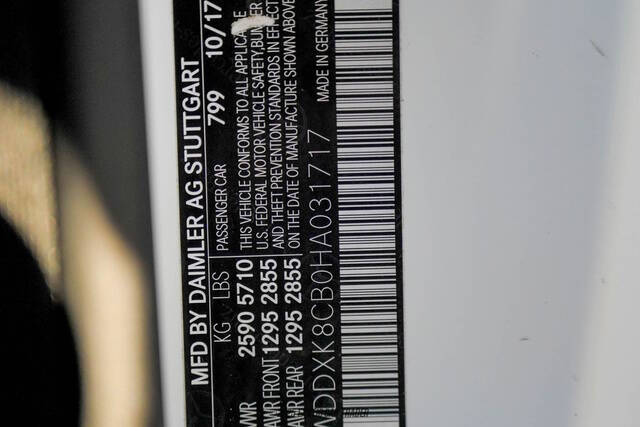 2017 Mercedes-Benz S-Class S 550