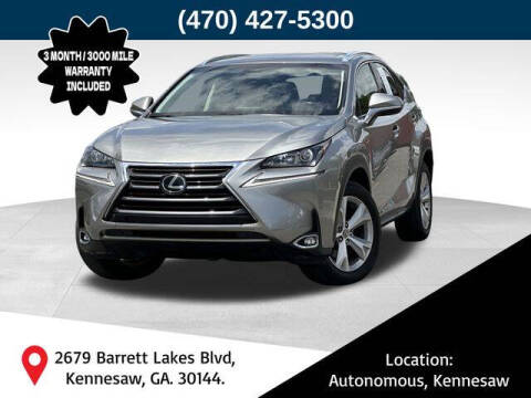 2017 Lexus NX 200t