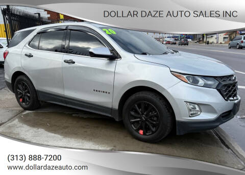 2020 Chevrolet Equinox for sale at Dollar Daze Auto Sales Inc in Detroit MI