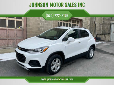 2018 Chevrolet Trax for sale at JOHNSON MOTOR SALES INC in Lenoxville PA