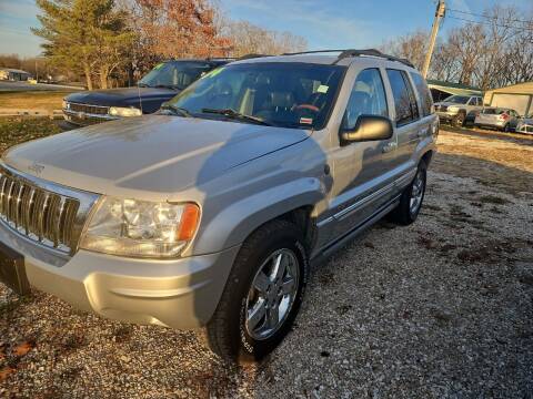 2004 Jeep Grand Cherokee for sale at Moulder's Auto Sales in Macks Creek MO