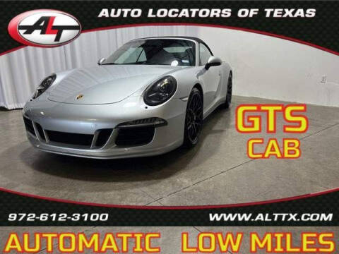 2015 Porsche 911 for sale at AUTO LOCATORS OF TEXAS in Plano TX