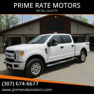 2017 Ford F-250 Super Duty for sale at PRIME RATE MOTORS in Sheridan WY