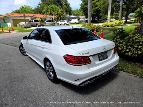 2016 Mercedes-Benz E-Class E 350 4MATIC