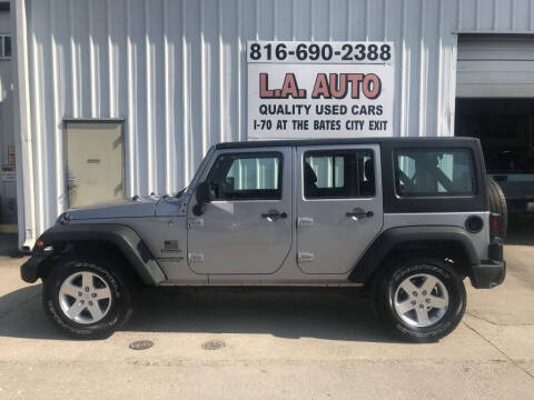 2013 Jeep Wrangler Unlimited for sale at LA AUTO in Bates City MO