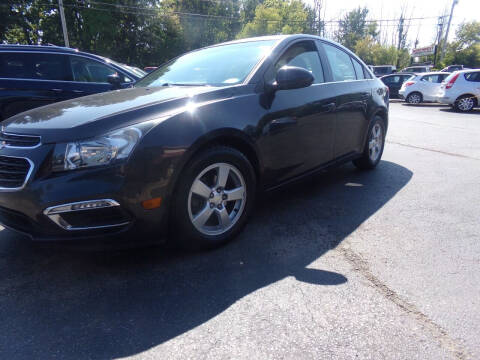 2015 Chevrolet Cruze for sale at Pool Auto Sales Inc in Spencerport NY