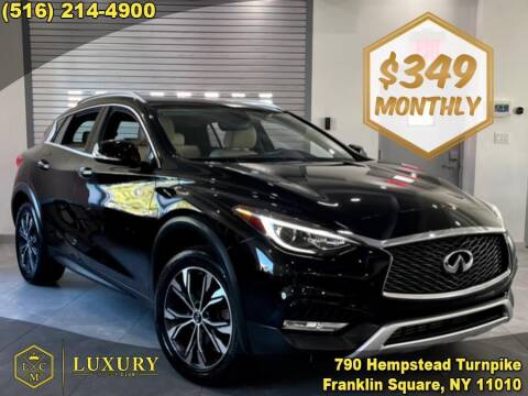 2018 Infiniti QX30 for sale at LUXURY MOTOR CLUB in Franklin Square NY