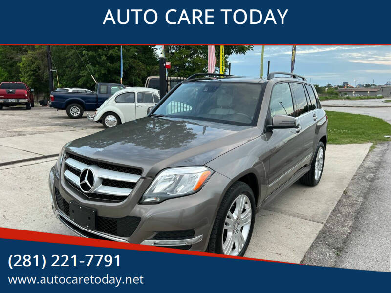2015 Mercedes-Benz GLK for sale at AUTO CARE TODAY in Spring TX