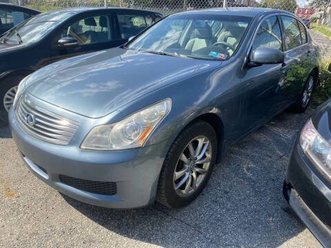 2008 Infiniti G35 for sale at Philadelphia Public Auto Auction in Philadelphia PA